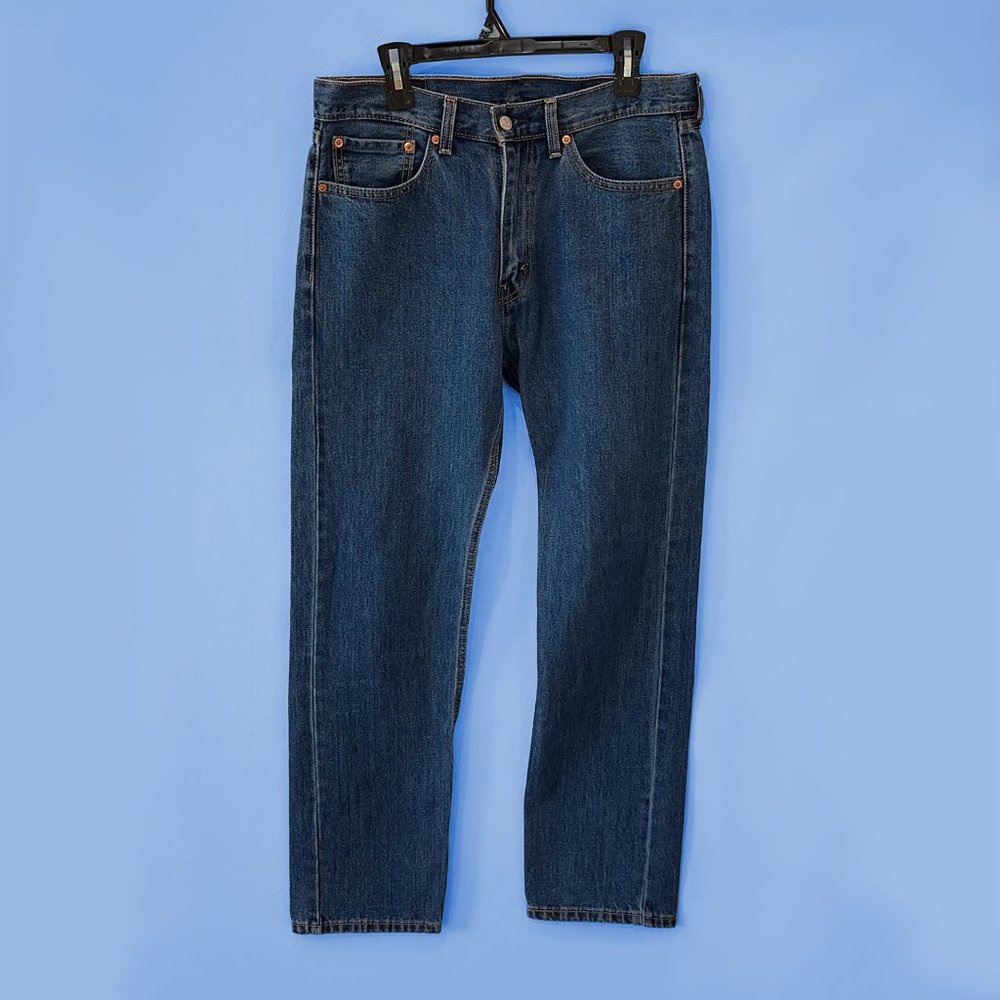 Levi's 505 Jeans Dark Stone Wash W33 x L32